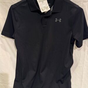 Under Armour Men's Polo Shirt in Black